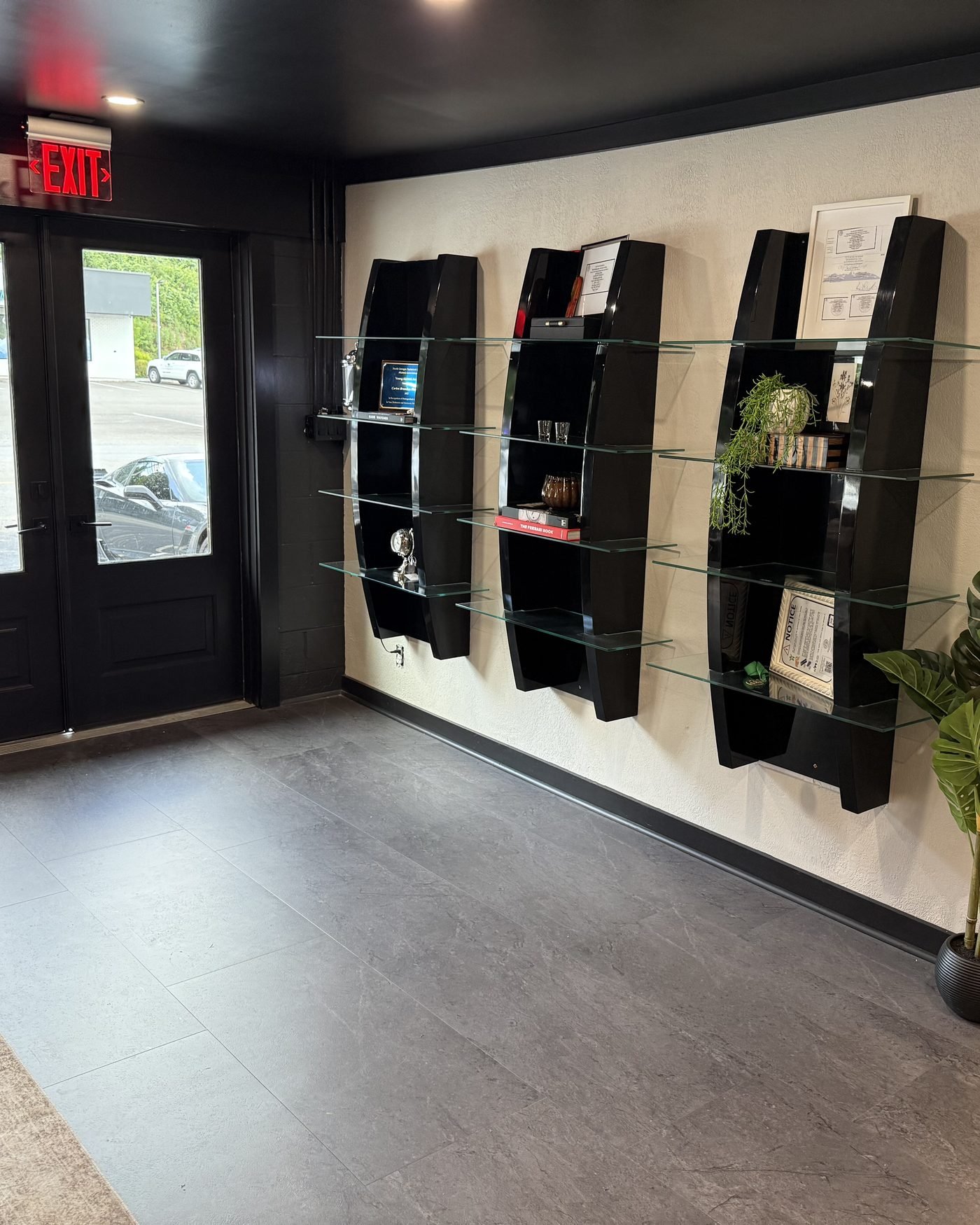 Inside The Refinery barbershop