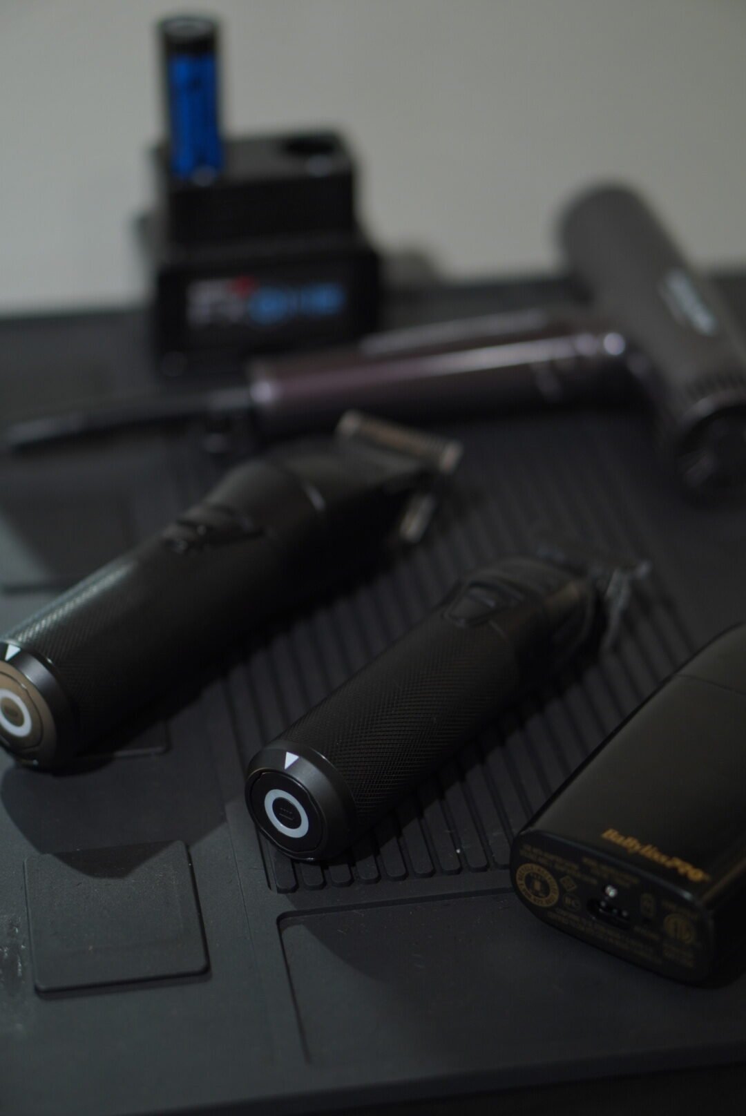 Trimmers on the counter